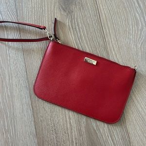 Kate Spade leather wristlet